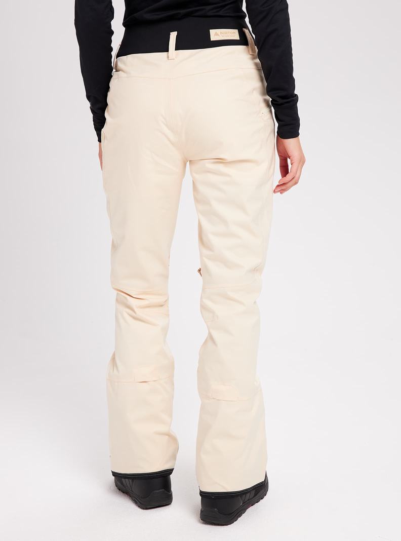 Burton Marcy High Rise Stretch Snowboardhose Damen Beige | 162-YJBINT