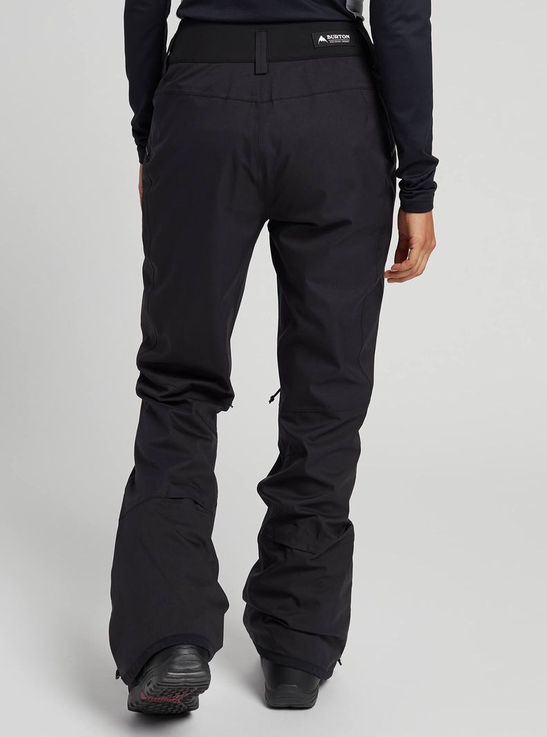Burton Marcy High Rise Stretch Snowboardhose Damen Schwarz | 509-SOQRLU