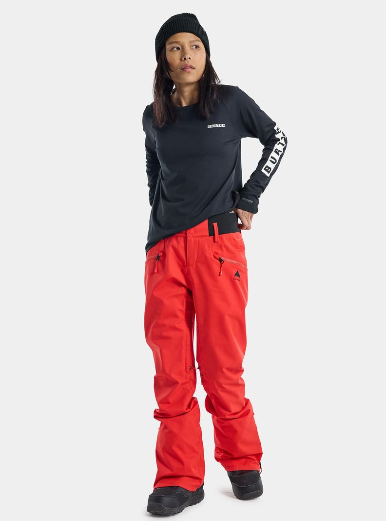 Burton Marcy High Rise Stretch Snowboardhose Damen Rosa | 520-SKENFV