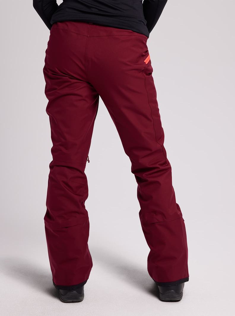 Burton Marcy High Rise Stretch Snowboardhose Damen Bordeaux | 608-ZVDCMF