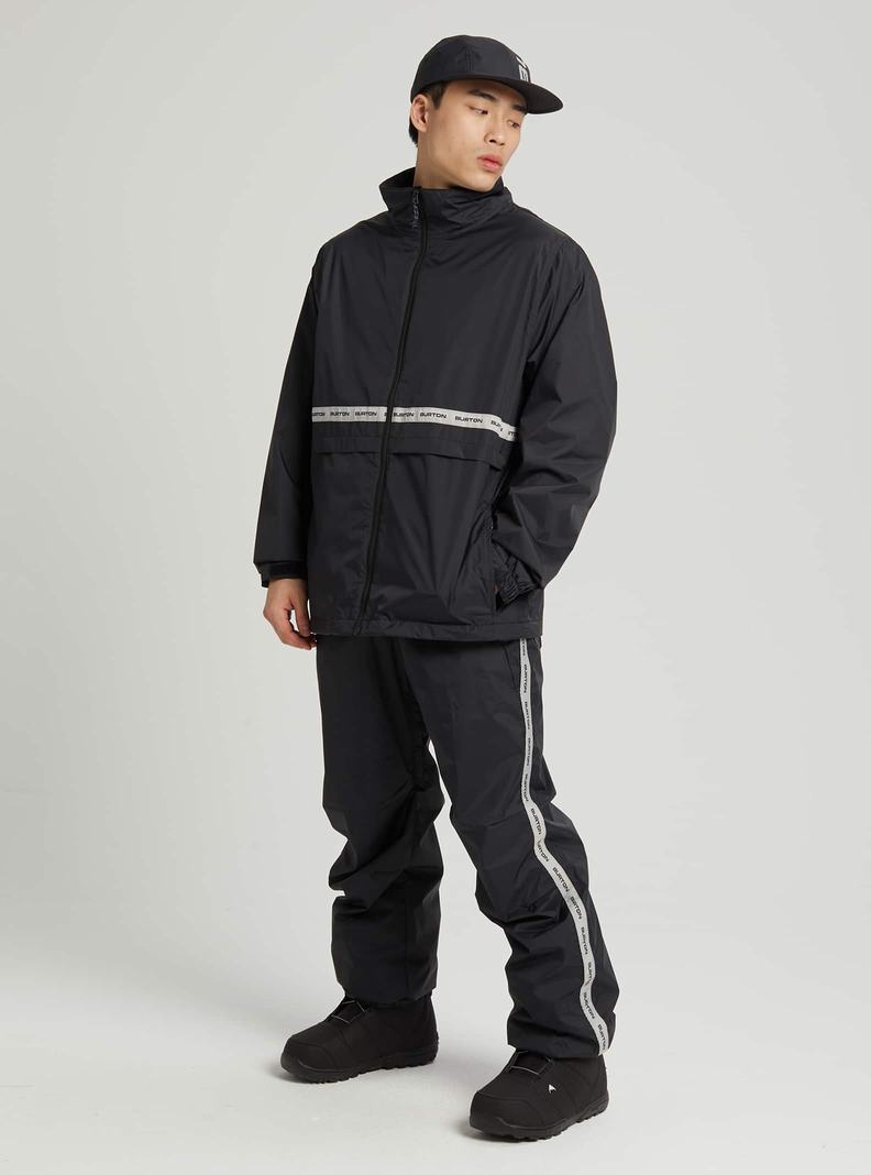 Burton Melter Snowboardjacke Herren Schwarz | 645-CYJFSR