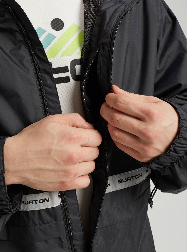 Burton Melter Snowboardjacke Herren Schwarz | 645-CYJFSR