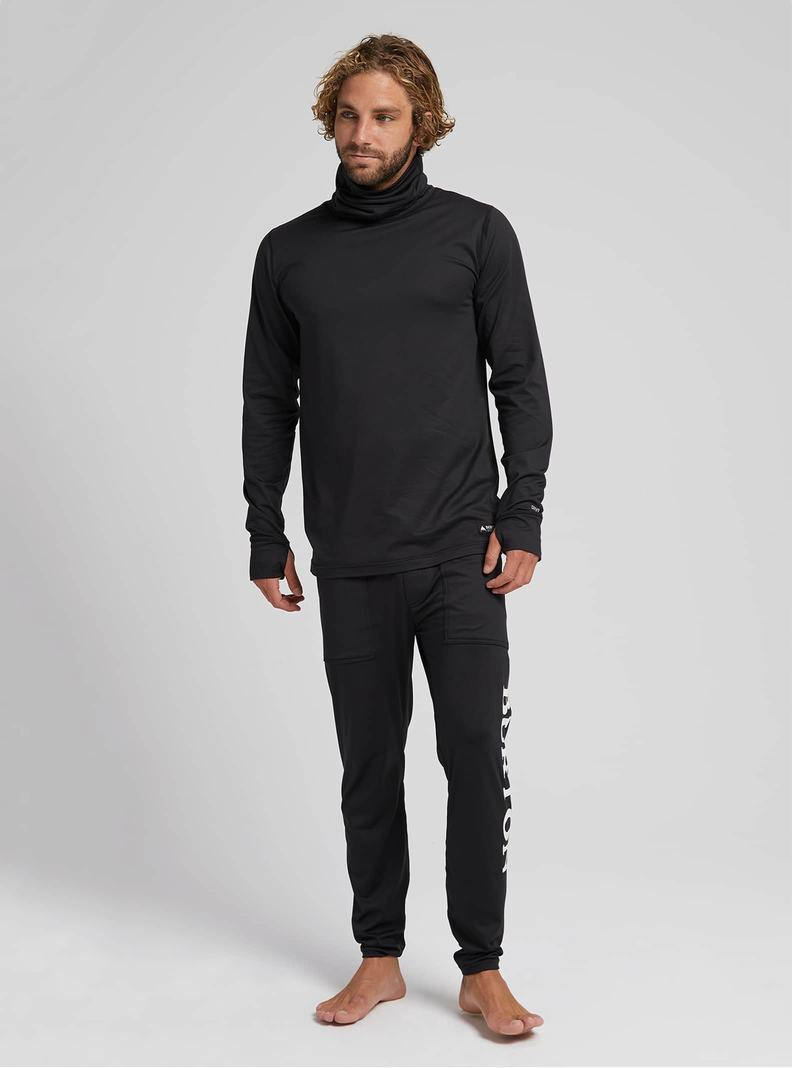 Burton Midweight Base Layer Stash Pants Funktionswäsche Herren Schwarz | 012-BTFLUG