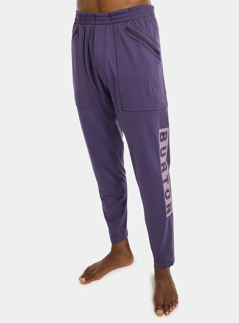 Burton Midweight Base Layer Stash Pants Funktionswäsche Herren Lila | 453-JMUBOX