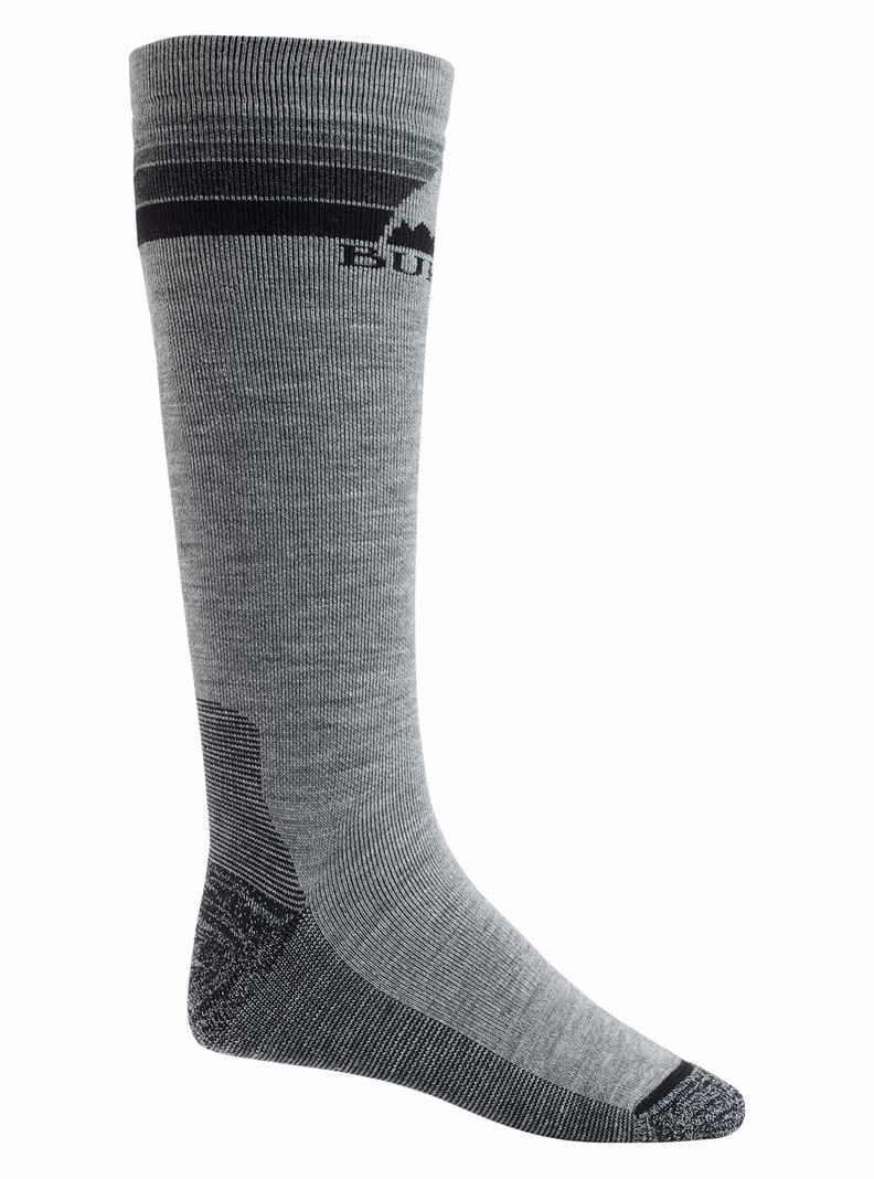 Burton Midweight Emblem Socken Herren Grau | 583-VXCGYR