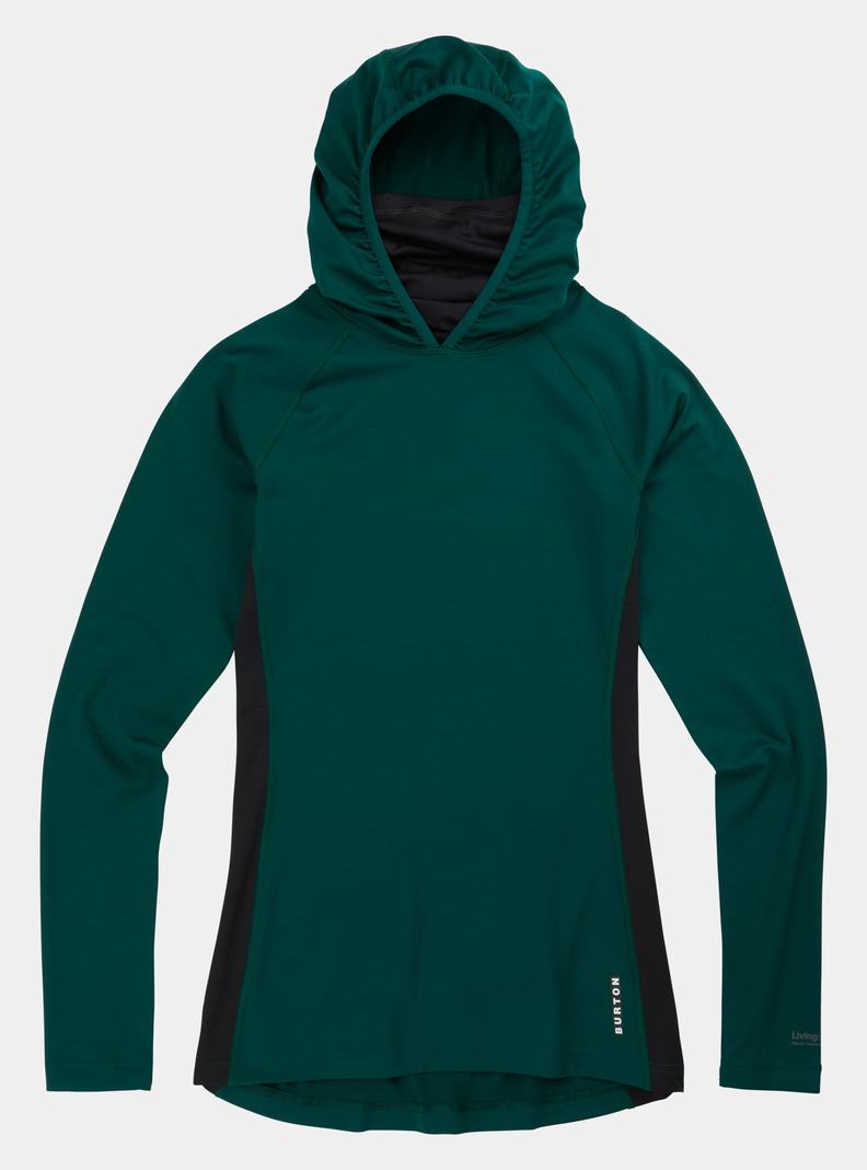 Burton Midweight X Base Layer Long Neck Hoodie Funktionswäsche Damen Braun | 352-QRVCYK