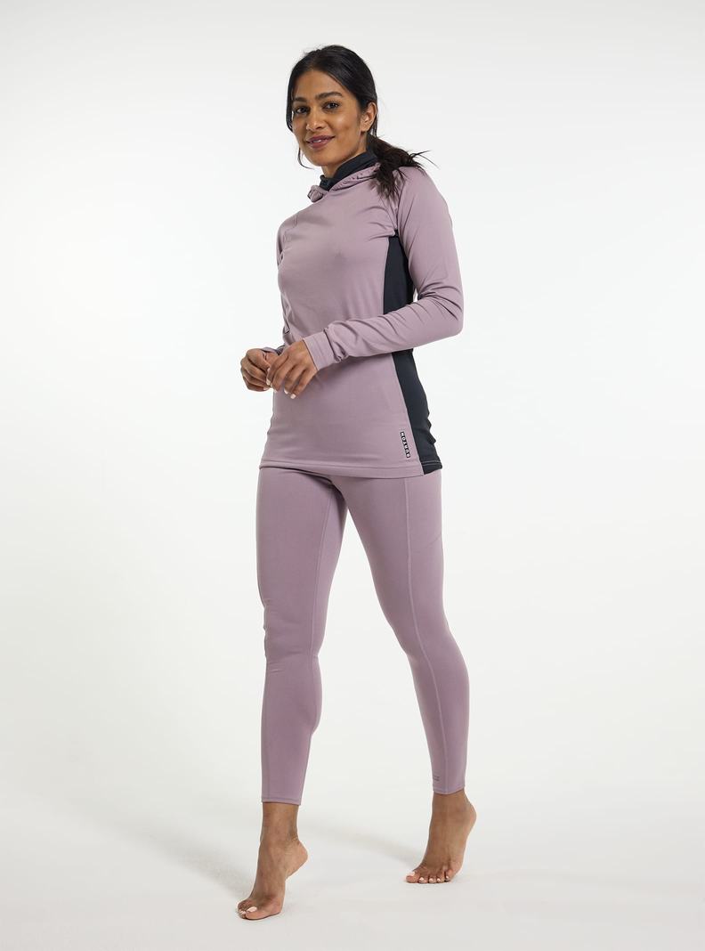 Burton Midweight X Base Layer Pants Funktionswäsche Damen Lavendel | 201-SZOJQC