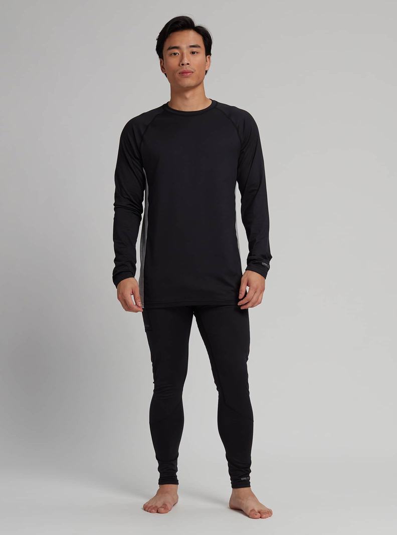 Burton Midweight X Base Layer Pants Funktionswäsche Herren Schwarz | 219-NQHERF