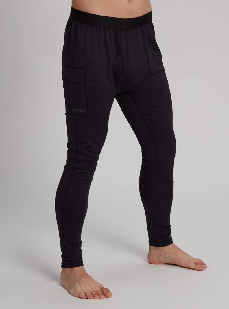 Burton Midweight X Base Layer Pants Funktionswäsche Herren Schwarz | 219-NQHERF