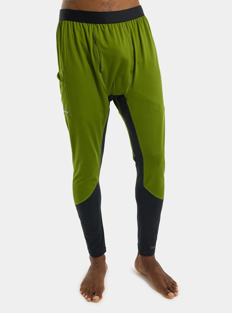 Burton Midweight X Base Layer Pants Funktionswäsche Herren Grün | 706-UWBFNL