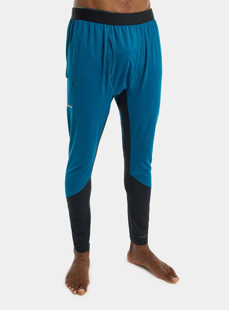 Burton Midweight X Base Layer Pants Funktionswäsche Herren Blau | 754-GPLCSQ