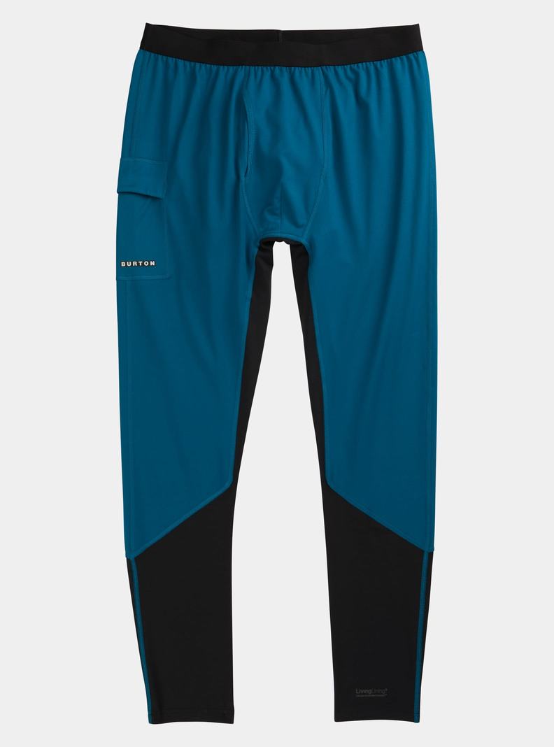 Burton Midweight X Base Layer Pants Funktionswäsche Herren Blau | 754-GPLCSQ