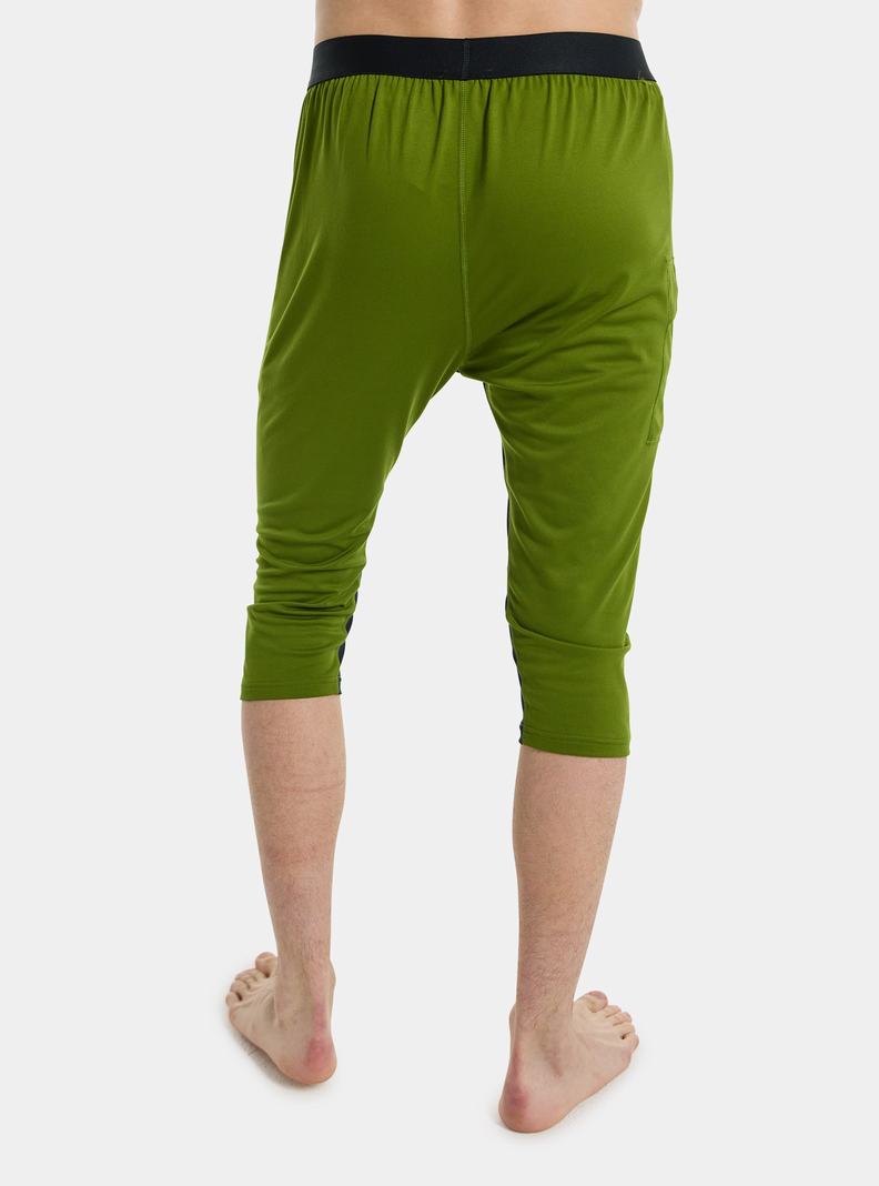 Burton Midweight X Base Layer Three-Quarter Boot Pants Funktionswäsche Herren Grün | 716-NDXQOB