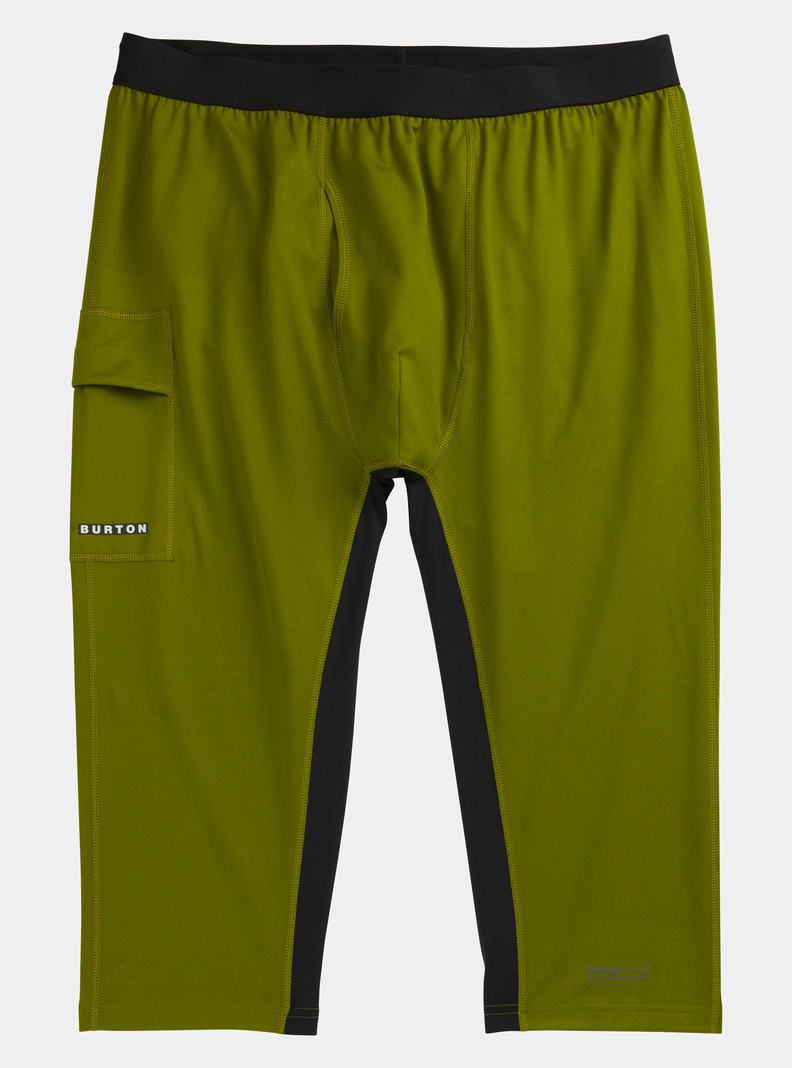 Burton Midweight X Base Layer Three-Quarter Boot Pants Funktionswäsche Herren Grün | 716-NDXQOB