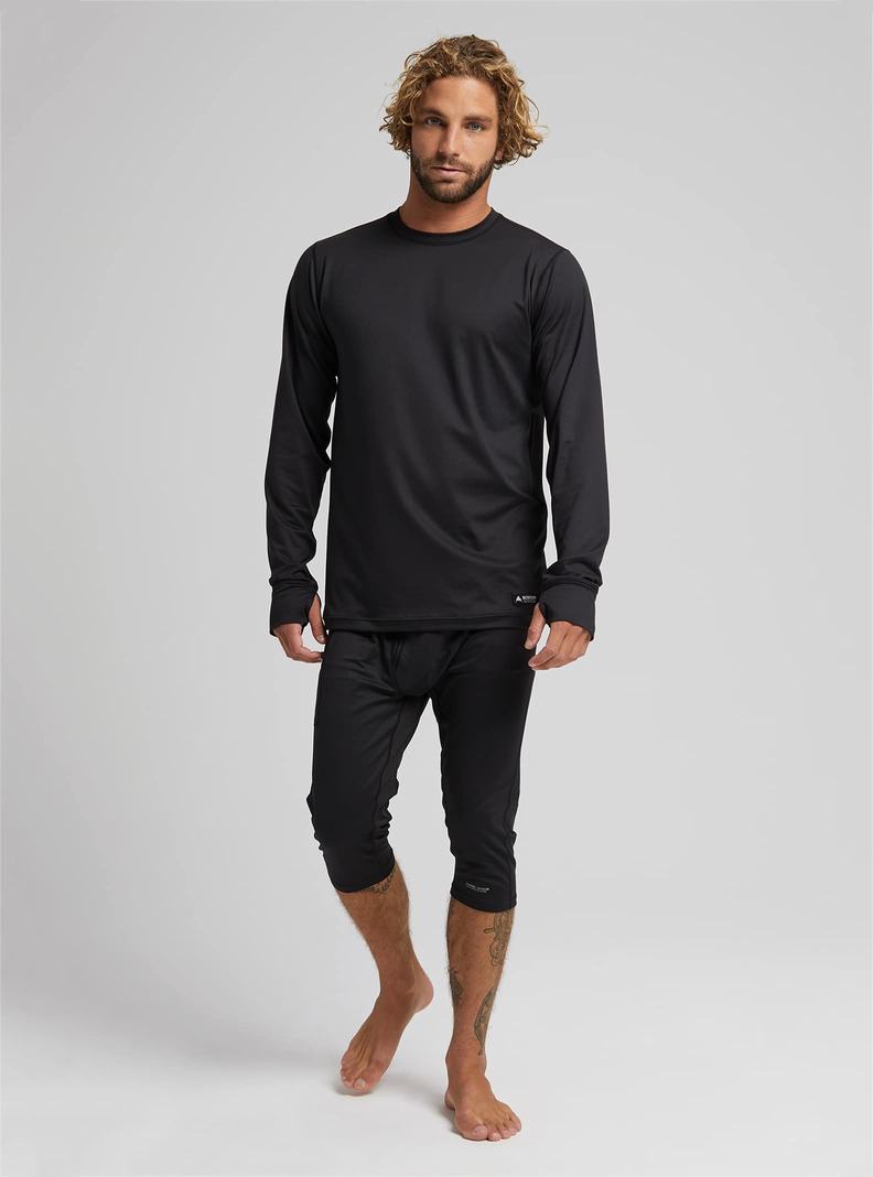 Burton Midweight X Base Layer Three-Quarter Boot Pants Funktionswäsche Herren Schwarz | 751-PCWAUO
