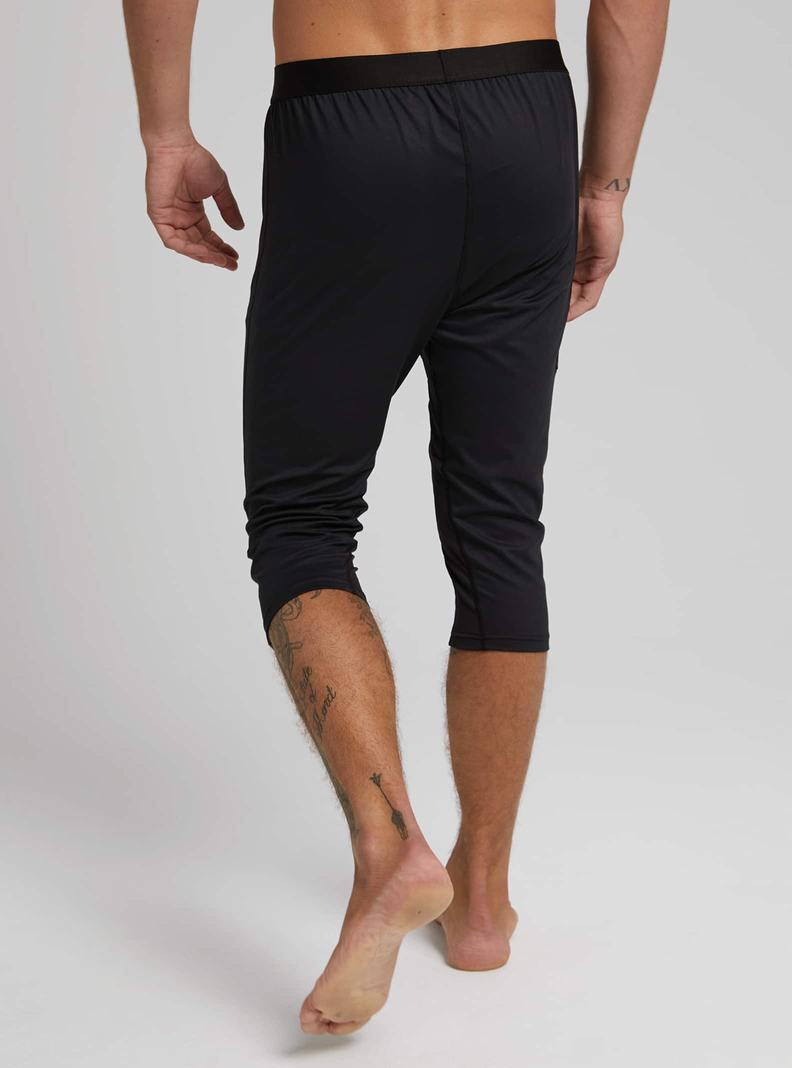 Burton Midweight X Base Layer Three-Quarter Boot Pants Funktionswäsche Herren Schwarz | 751-PCWAUO