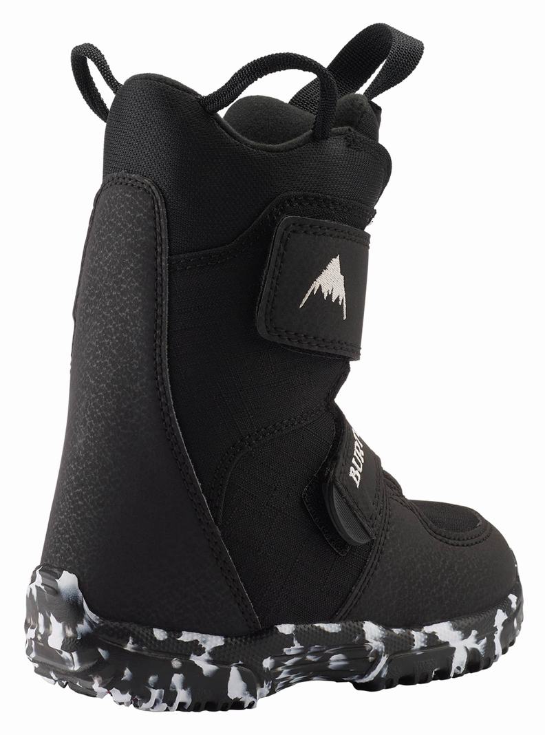 Burton Mini Grom Snowboardboots Kinder Schwarz | 903-NYIKWL