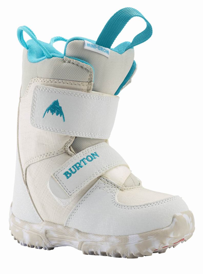Burton Mini Grom Snowboardboots Kinder Weiß | 615-TVBOGF