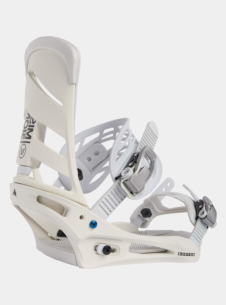 Burton Mission Re:Flex Snowboard Bindung Herren Weiß | 152-OADHKV
