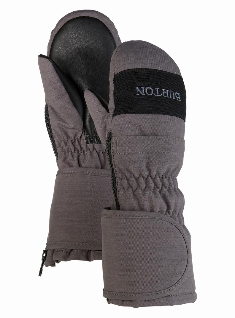 Burton Mittens Fäustlinge Kinder Tiefesgrau | 378-JZMLBR