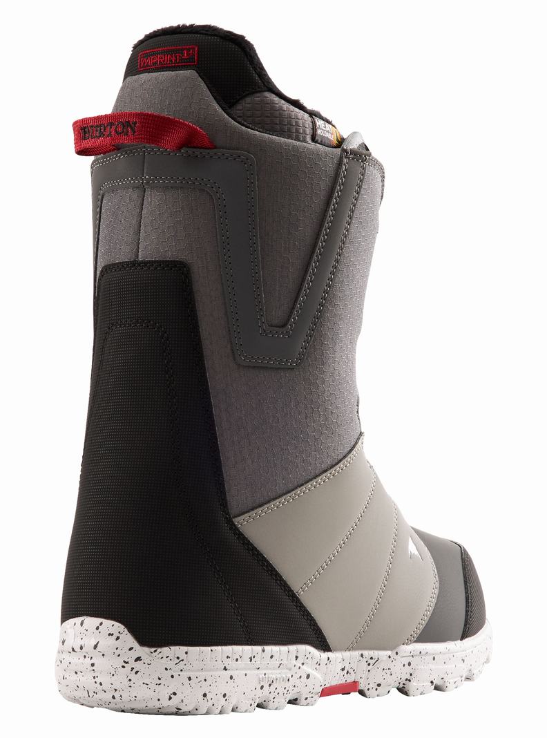 Burton Moto BOA® Snowboardboots Herren Grau Schwarz | 012-IMVXBY