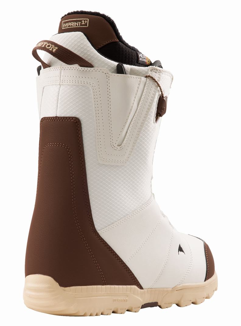 Burton Moto Snowboardboots Herren Weiß | 437-PEOIFU