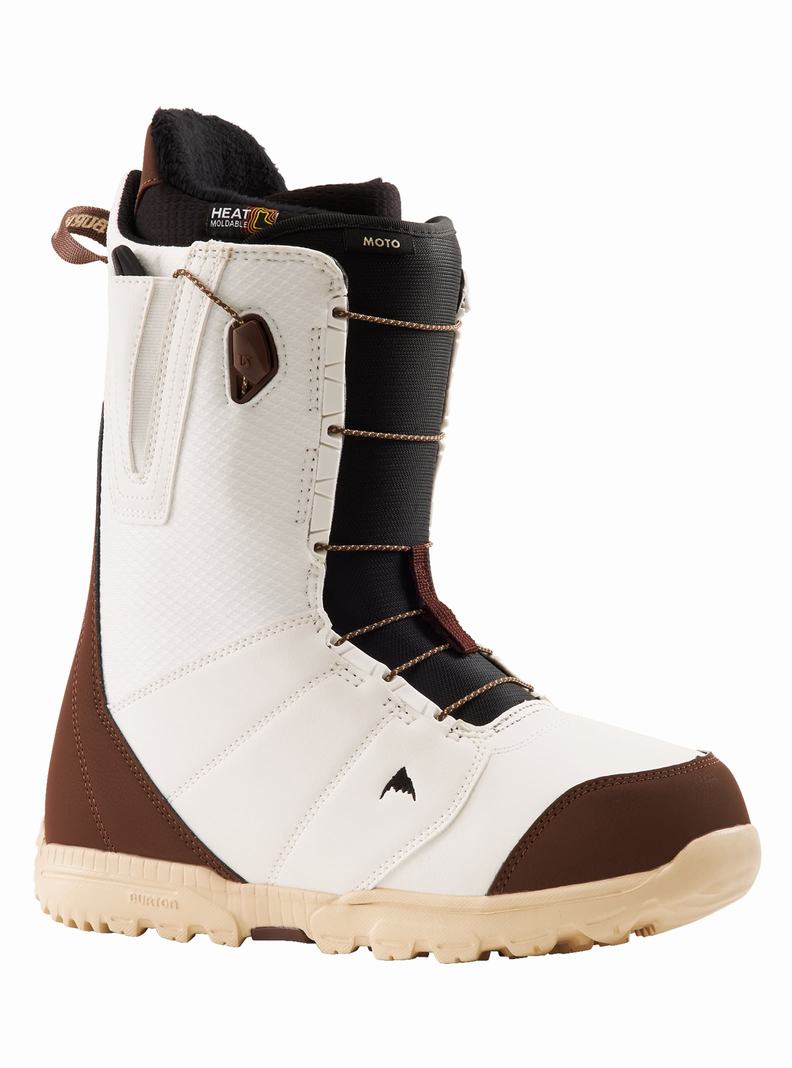 Burton Moto Snowboardboots Herren Weiß | 437-PEOIFU