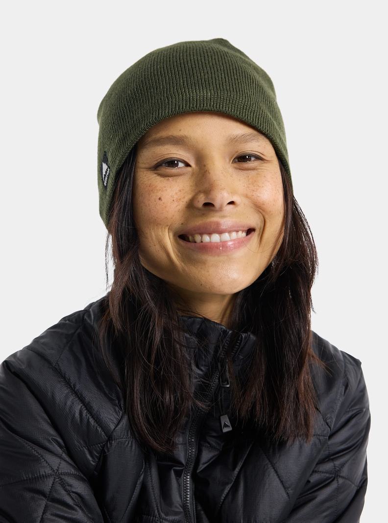 Burton Mountain High Fleece-Gefütterte Mütze Herren Tiefesgrün | 467-JYUPZM