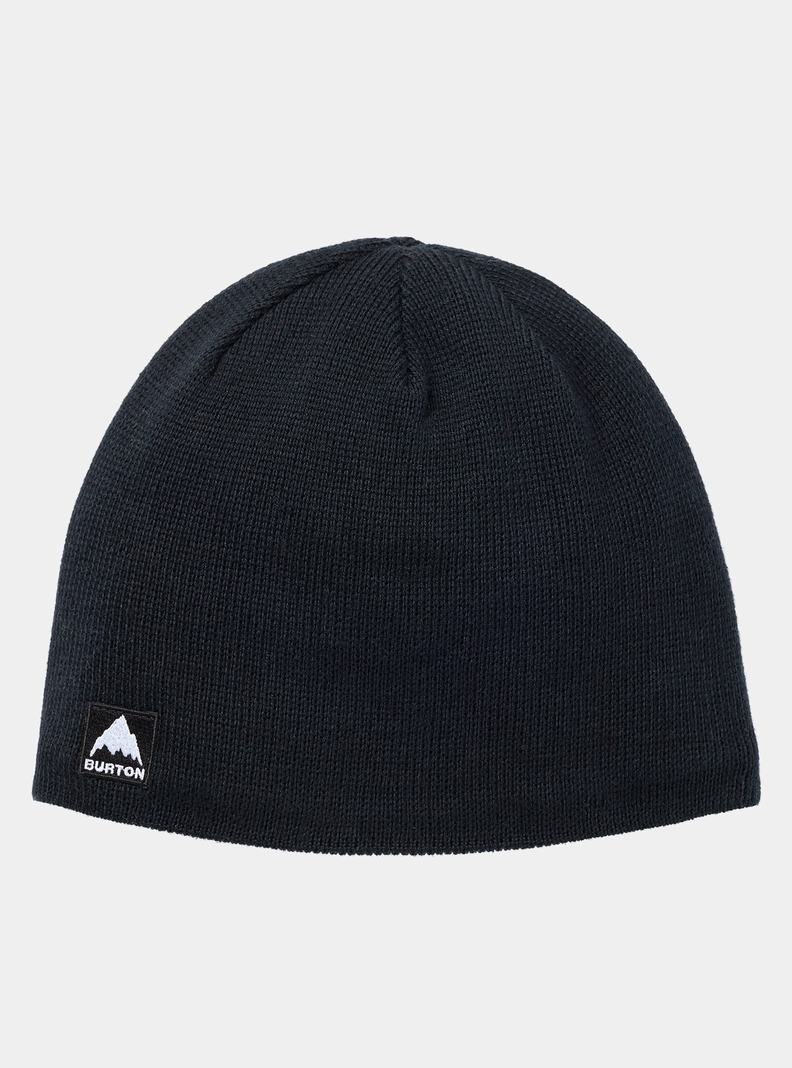 Burton Mountain High Fleece-Gefütterte Mütze Herren Schwarz | 536-VNSQYJ