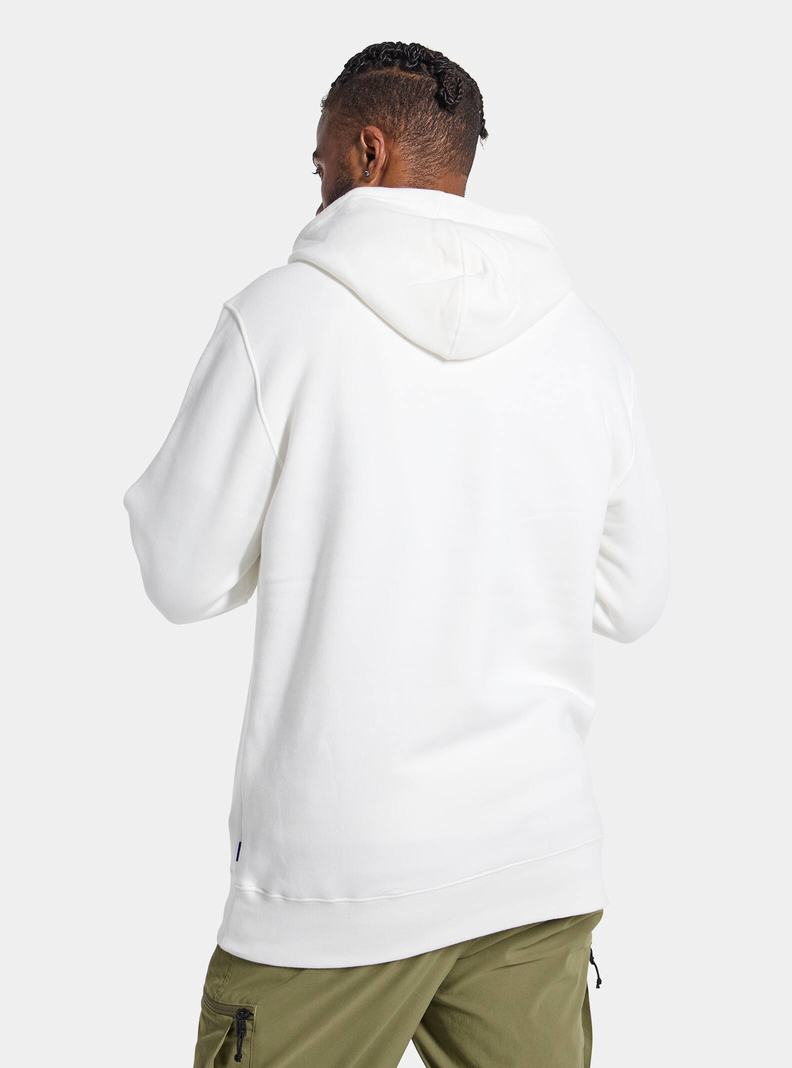 Burton Mountain Pullover Hoodie Herren Weiß | 608-ICFRZV