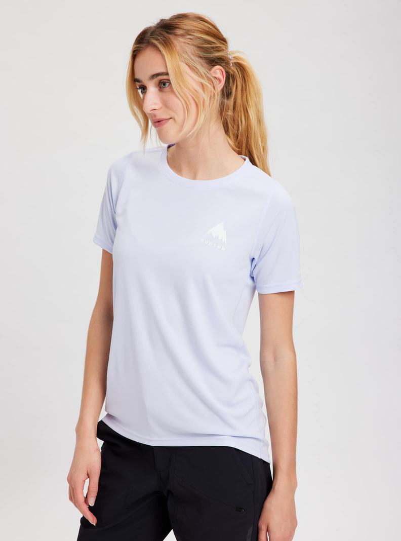 Burton Multipath Active Kurzes Sleeve T-Shirts Damen Lavendel | 726-WSRBEY