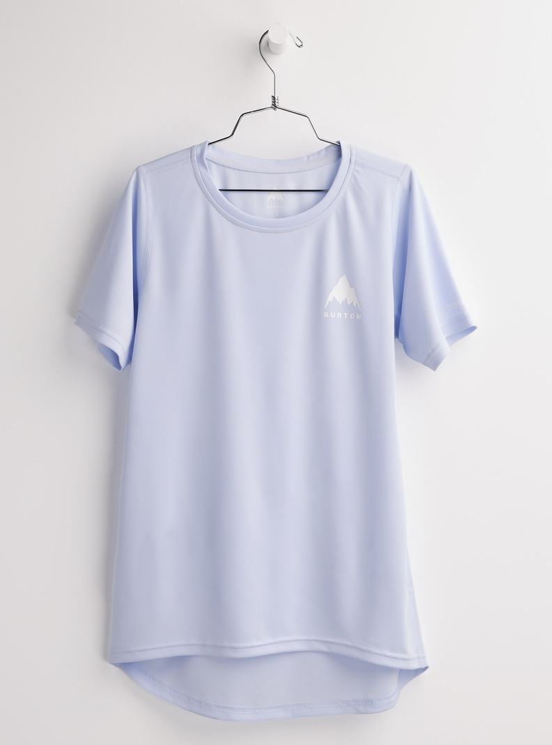 Burton Multipath Active Kurzes Sleeve T-Shirts Damen Lavendel | 726-WSRBEY