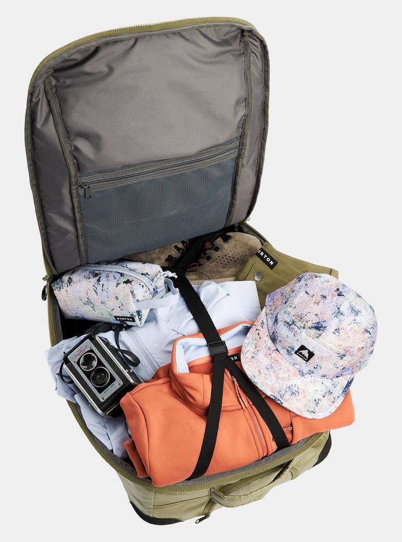 Burton Multipath Carry-On 40L Travel Rucksack Unisex Olivgrün | 368-NDULMC