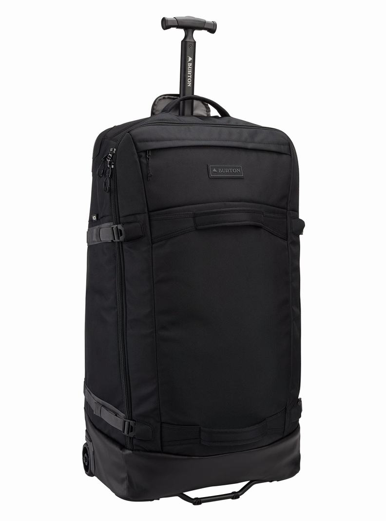 Burton Multipath Checked 90L Travel Rucksack Unisex Schwarz | 340-XFPUDM