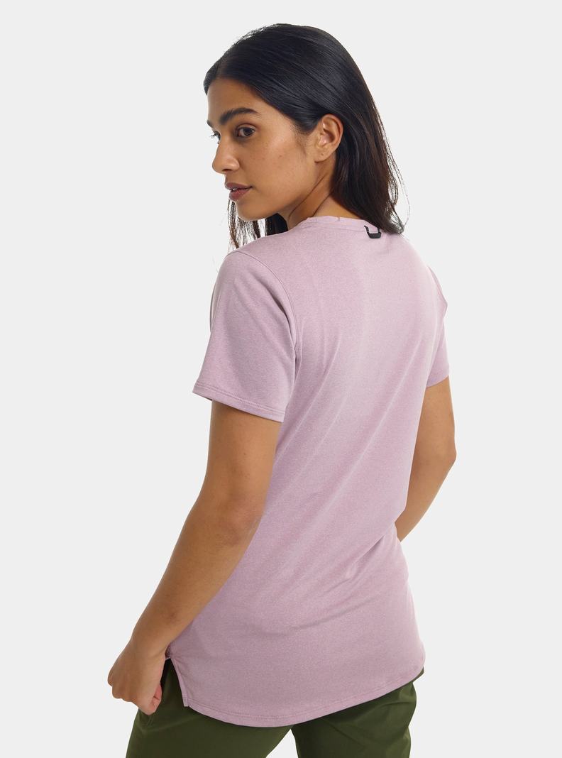 Burton Multipath Essential Tech Kurzes Sleeve Funktionswäsche Damen Lavendel | 143-FOBETD