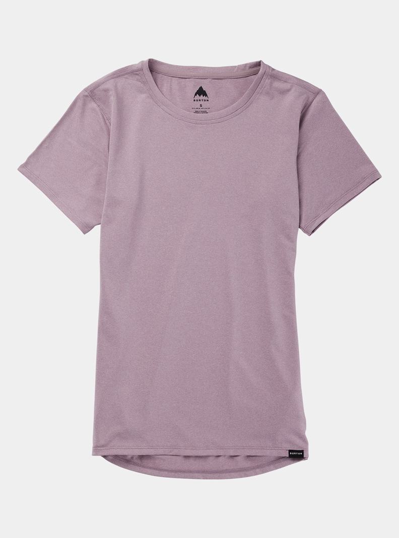 Burton Multipath Essential Tech Kurzes Sleeve Funktionswäsche Damen Lavendel | 143-FOBETD