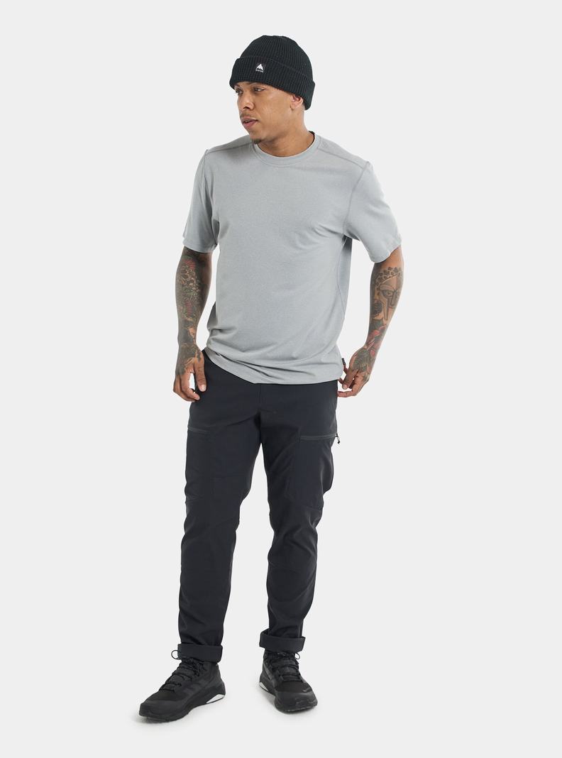 Burton Multipath Essential Tech Kurzes Sleeve Funktionswäsche Herren Grau | 317-AKLRQV
