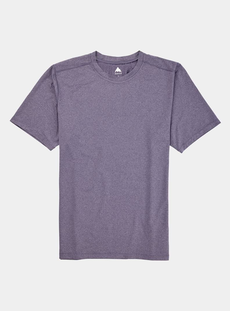 Burton Multipath Essential Tech Kurzes Sleeve Funktionswäsche Herren Lila | 470-CODVXG