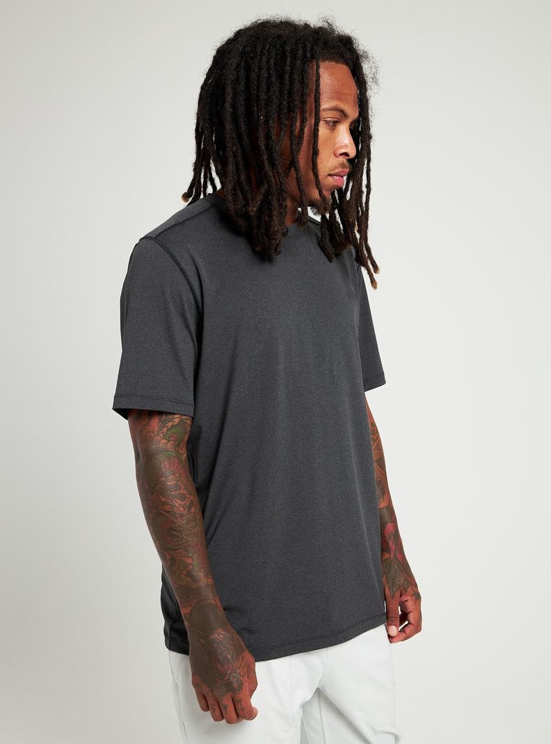 Burton Multipath Essential Tech Kurzes Sleeve Funktionswäsche Herren Schwarz | 972-MCRUFA