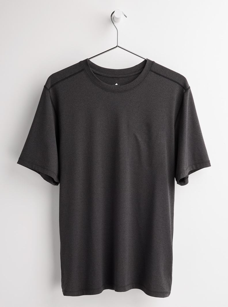 Burton Multipath Essential Tech Kurzes Sleeve Funktionswäsche Herren Schwarz | 972-MCRUFA