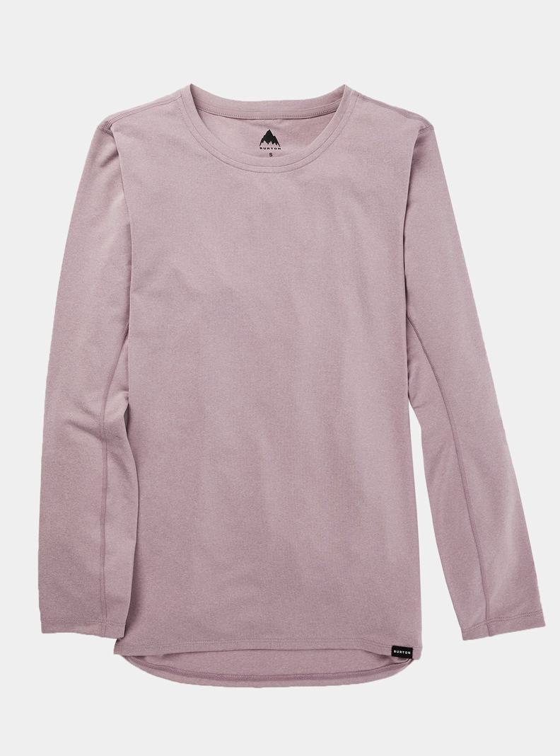 Burton Multipath Essential Tech Long Sleeve Funktionswäsche Damen Lila | 016-RJYMWK