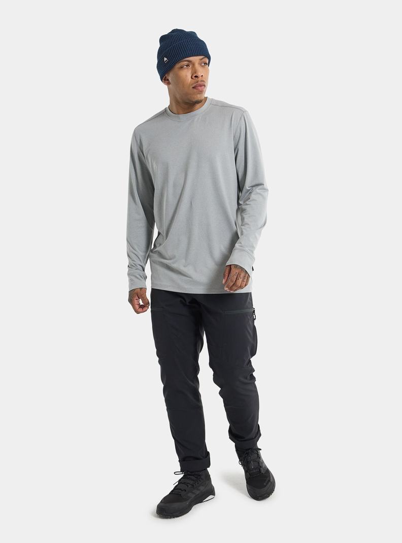 Burton Multipath Essential Tech Long Sleeve Funktionswäsche Herren Grau | 352-VCPFXU