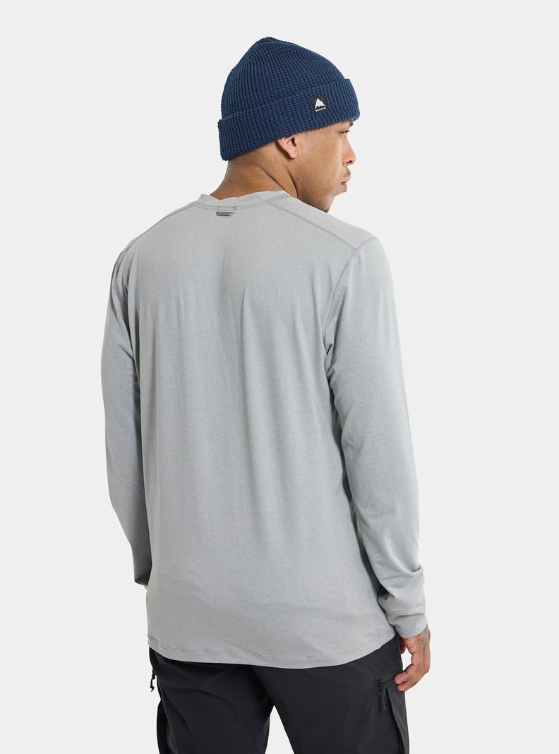Burton Multipath Essential Tech Long Sleeve Funktionswäsche Herren Grau | 352-VCPFXU