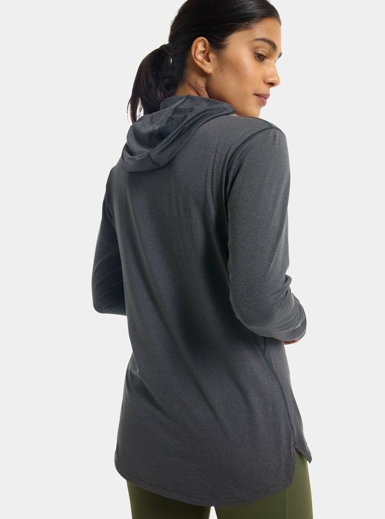 Burton Multipath Essential Tech Pullover Hoodie Damen Schwarz | 581-HZCBEF