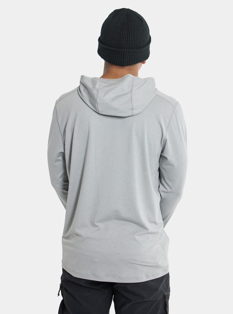 Burton Multipath Essential Tech Pullover Hoodie Herren Grau | 846-CVUEKQ