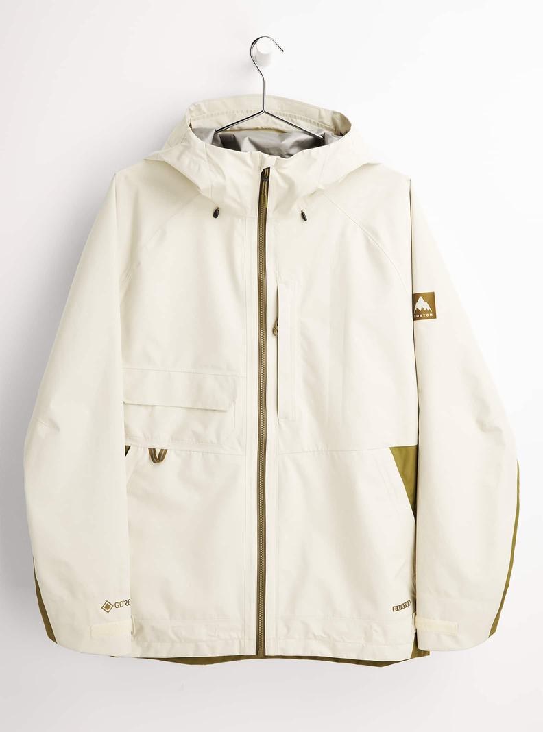 Burton Multipath GORE-TEX Shell Snowboardjacke Herren Silber Grün Olivgrün | 015-TFJUMA