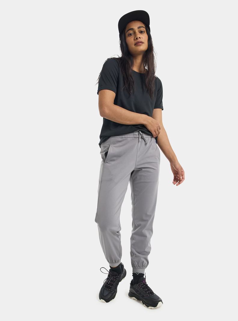Burton Multipath Jogger Hose Damen Grau | 642-KYLBVQ
