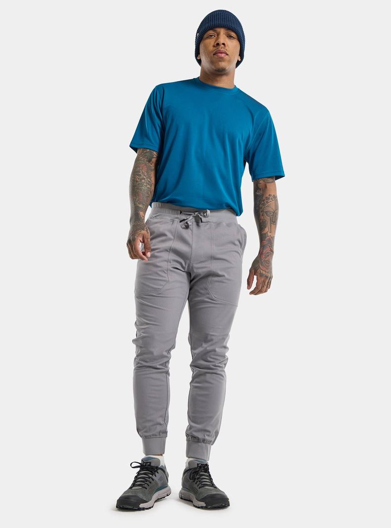Burton Multipath Jogger Hose Herren Grau | 421-LRETYA