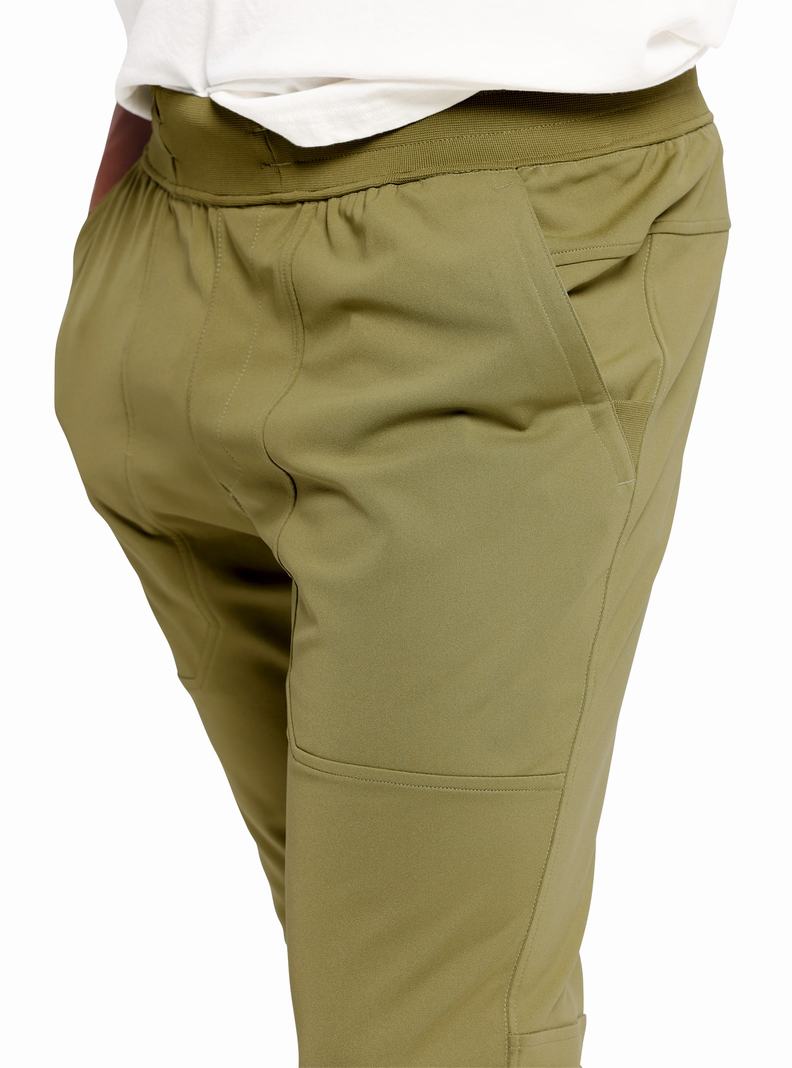Burton Multipath Jogger Hose Herren Olivgrün | 361-PGXRSO
