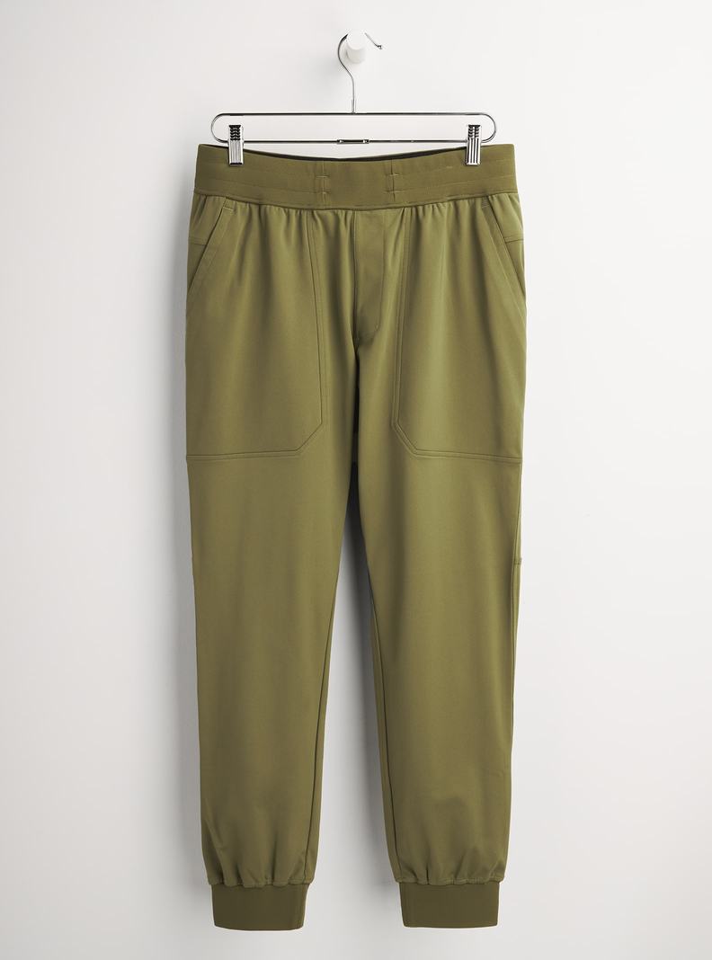 Burton Multipath Jogger Hose Herren Olivgrün | 361-PGXRSO